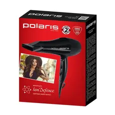 4 - Фен Polaris PHD 2256Ti, 2200 Вт, Чёрный
