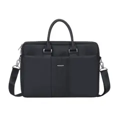 6 - Сумка для ноутбука Rivacase Narita, 15.6", Polyester, Чёрный