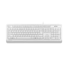 6 - Клавиатура A4Tech FK10, Проводное, Белый/Серый