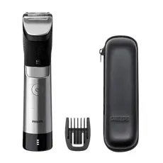 3 - Мужской Триммер Philips BT9810/15, Серебристый/Черный