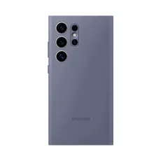 4 - Чехол книжка Samsung Smart View Wallet for Galaxy S24 Ultra, Фиолетовый