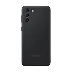2 - Чехол Samsung Silicone Cover for Galaxy S21+, Чёрный