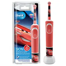 4 - Электрическая звуковая зубная щетка Oral-B Kids Vitality D100, Красный