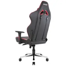3 - Игровое кресло AKRacing MASTERS Max, Искусственная кожа, Красный