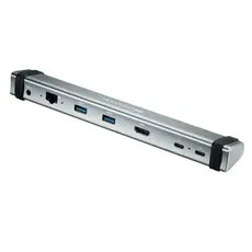 Docking Station Canyon DS-6, 6-in-1, 2xUSB-C, 2xUSB 3.0, HDMI, LAN, 3.5mm, PD...