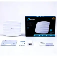 6 - Беспроводная точка доступа TP-LINK EAP225, 450 Мбит/с, 867 Мбит/с, Белый