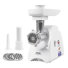 2 - Мясорубка Zelmer ZMM5801P, Белый