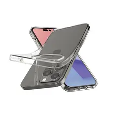 6 - Чехол Spigen iPhone 14 Pro, Liquid Crystal, Прозрачный