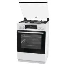 3 - Газовая плита Gorenje Extra Steam KS6350WF, Белый