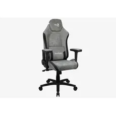 5 - Игровое кресло AeroCool Crown AeroSuede, Искусственная кожа, Серый