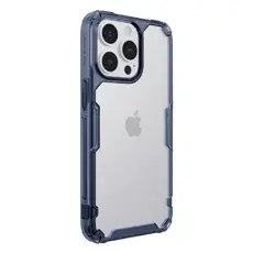 2 - Чехол Nillkin iPhone 13 - Ultra thin TPU - Nature Pro, Синий