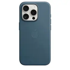 4 - Чехол Apple iPhone 15 Pro FineWoven Case with MagSafe, Pacific Blue