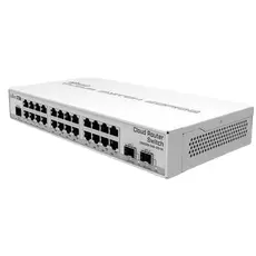 4 - Коммутатор маршрутизатора MikroTik CRS326-24G-2S+IN, Белый