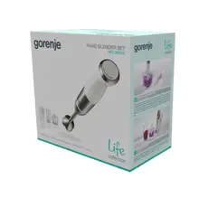 5 - Погружной блендер Gorenje Life collection HBC806QW, Белый