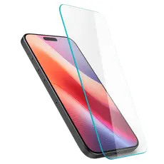 2 - Защитное стекло Spigen iPhone 16 Glas. TR Slim, Прозрачный