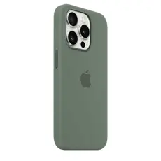 4 - Чехол Apple iPhone 15 Pro Silicone Case with MagSafe, Кипарис