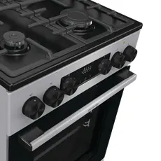 6 - Комбинированная плита Gorenje GK5C42SF, Нержавеющая сталь