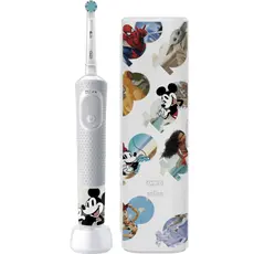 2 - Электрическая зубная щетка Braun Kids Vitality PRO D103 Disney, Белый...