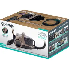 2 - Пылесос Gorenje VCE08GAPGOCY, Бронзовый