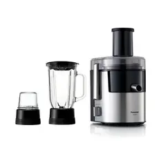4 - Соковыжималка Panasonic MJ-DJ31STQ, Серебристый