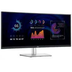 6 - 34" Монитор DELL P3424WE, IPS 3440x1440 WQHD, Чёрный | Серебристый