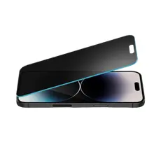 5 - Защитное стекло Spigen iPhone 14 Pro Max, Glass Slim Privacy, Чёрный