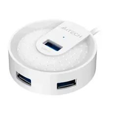 2 - USB-концентратор A4Tech HUB-30, Белый