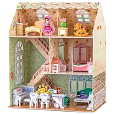3 - Пазл 3D CubicFun "Кукольный домик мечты", 8+