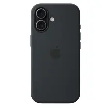 6 - Чехол Apple iPhone 17 Silicone Case with MagSafe, Чёрный