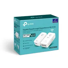 3 - Wi-Fi + Powerline адаптер TP-LINK TL-WPA8631P KIT, AV1300, 1300...