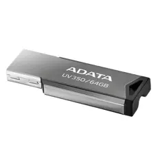 6 - USB Flash накопитель ADATA UV350, 64Гб, Серебристый