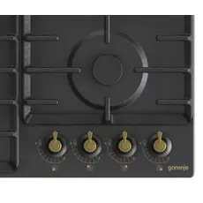 5 - Газовая варочная панель Gorenje GW 642 CLB, Чёрный