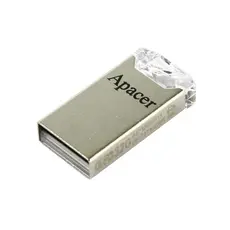 2 - USB Flash накопитель Apacer AH111, 16Гб, Серебристый