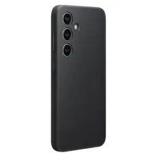 3 - Чехол Samsung Vegan Leather для Galaxy S24, Чёрный
