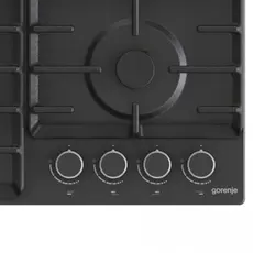 3 - Газовая варочная панель Gorenje GW 642 AB, Чёрный