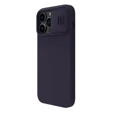 Nillkin Apple iPhone 14 Pro, CamShield Silky Magnetic Silicone Case, Midnight...