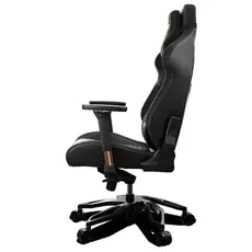 6 - Игровое кресло Cougar Armor Titan Pro, ПВХ Кожа, Черный/Золотой
