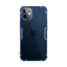 2 - Чехол Nillkin iPhone 12 mini - Ultra thin TPU - Nature, Синий