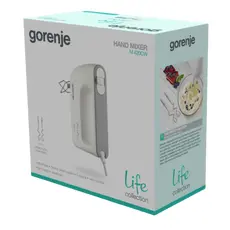 2 - Миксер ручной Gorenje M420CW, Белый