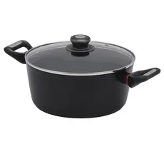 4 - Кастрюля Polaris PRO collection-20C, 2,4л, 20см, Чёрный