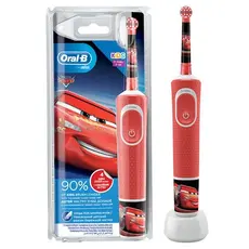 2 - Электрическая звуковая зубная щетка Oral-B Kids Vitality D100, Красный