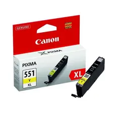 2 - Картридж чернильный Canon CLI-551, 7мл, Желтый