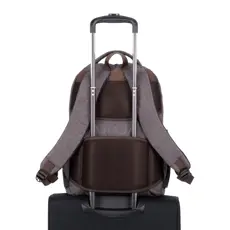 3 - Рюкзак для ноутбука RivaCase Galapagos, 15.6", Полиэстер, Мокка
