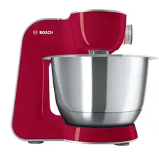 2 - Кухонный комбайн Bosch MUM58720, Красный | Серебристый