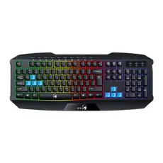3 - Клавиатура Genius SCORPION K215, Проводное, Чёрный