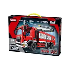 1801, XTech Bricks: Mini Fire Truck With Water Spraying, 163 pcs 9846