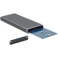2 - Портативный корпус для SSD Gembird EE2280-U3C-01, Серый