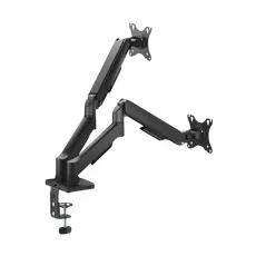 3 - Настольный кронштейн для монитора Gembird MA-DA2U-01, Черный