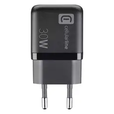 6 - Зарядное устройство Cellularline Wall Charger GAN, 2 Ports, 30W,...