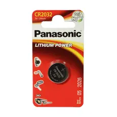 4 - Дисковые батарейки Panasonic CR-2032EL, CR2032, 1шт.